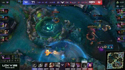 ewc电竞世界杯-LCK：Faker发条神TP笑纳大礼抢厄塔汗，T1拉扯打成3换3